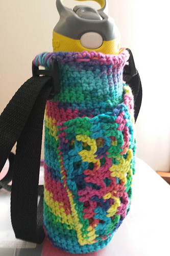 Water Bottle Carrier with pocket photo 5