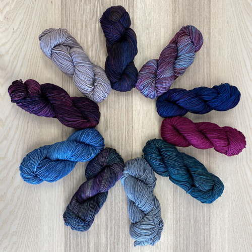 Ravelry Malabrigo Slip Stitch Blanket pattern by beWoolen LLC