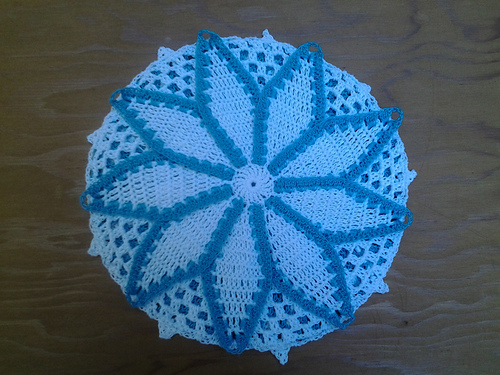 Nine Petal Daisy Potholder photo 5