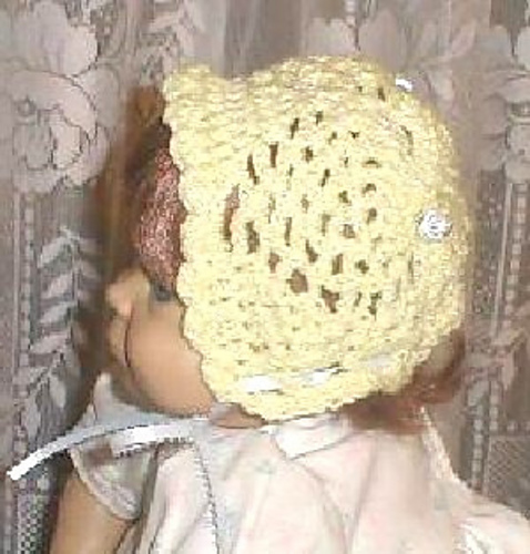 "Emily" pineapple baby hat photo 2