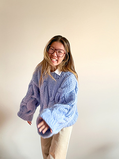Yarn: The Wool in Dusty Blue
Knitter: beatificbrenda