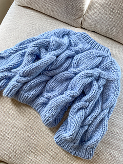 Yarn: The Wool in Dusty Blue
Knitter: beatificbrenda
