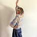 Yarn: The Wool in Taupe, Dusty Blue, Sand, and White
Knitter: beatificbrenda