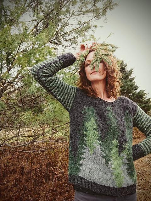 Ravelry: Spruce Island Sweater pattern 