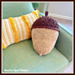 Crochet Acorn Pillow pattern