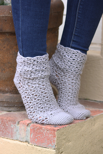 Delectable Lattice Socks
