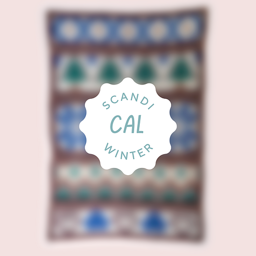 Scandi Winter Blanket CAL