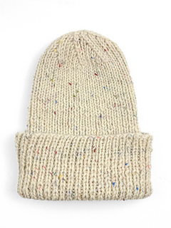 Aran weight version knit in Sandnes Garn Peer Gynt held with Sandnes Garn Alpakka Følgetråd.