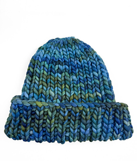 Super Bulky weight version knit in Malabrigo Rasta.