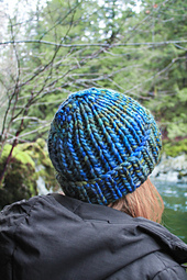 Super Bulky weight version knit in Malabrigo Rasta.