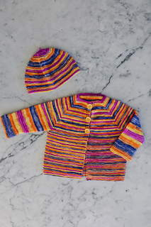 Size 1 knit in Estelle Evolution Sock 
Q41519 - Allsorts.