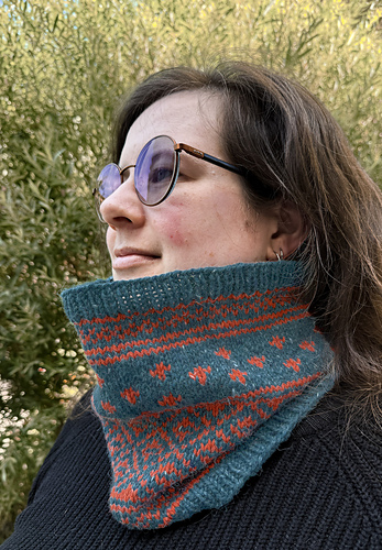 Beginner Colourwork Cowl
