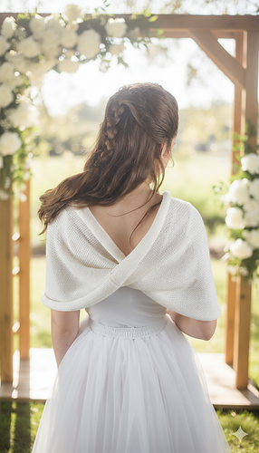 Loop aus Merino für Bräute