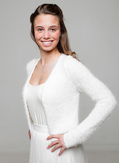 Cozy knit sweater, jacket and bolero pattern for brides DIY