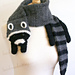 Raccoon Scarf pattern 