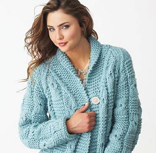Textured Checks Cardigan photo 2