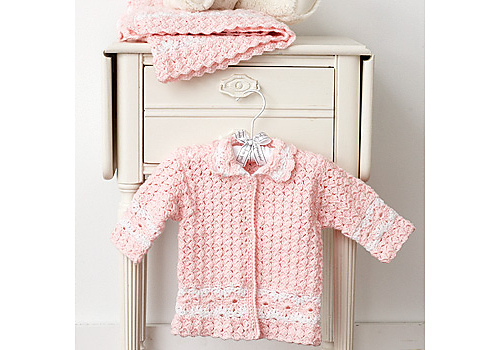 Daisy Chain Cardigan & Hat photo 2