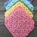 Flowers Dishcloth pattern 