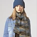 Shaker Stitch Set: Scarf pattern 