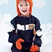 Hot Orange Cable Set: Hat pattern 