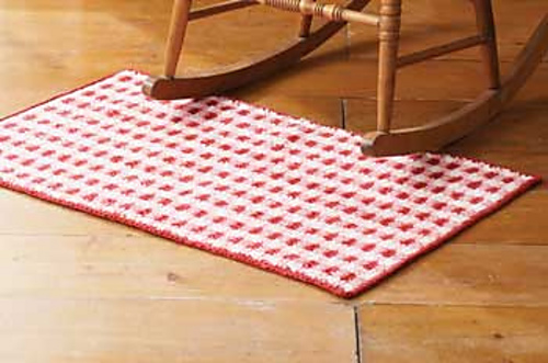 Gingham Check Rug photo 3