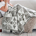 Frosty Pines Throw pattern 