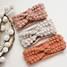 Chestnut Falls Ear Warmers pattern