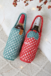 Moroccan Holly Wine Bottle Holder
