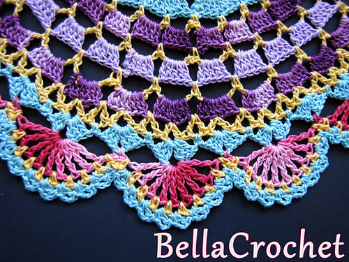 Radiant Rose Mandala Doily photo 9