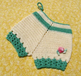 Ravelry: Pretty Panties Decorative Potholder pattern by Elizabeth Ann White