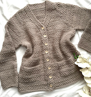 Ravelry: Cardigan THIRTEEN pattern by Sylvia Heidinger