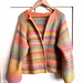 Cardigan SIXTEEN pattern 