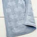 Reversible Blanket Soft Clouds pattern 