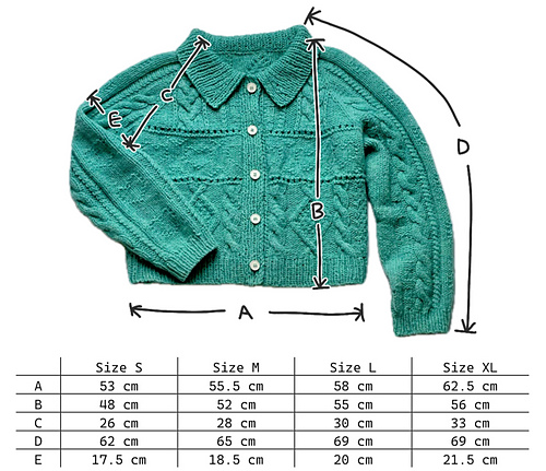 Kjærlighet og fred Cardigan - berryknitting