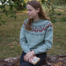 Fairisle Sheep Yoke Sweater pattern 