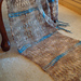 Smoke and Sky Scarf pattern 