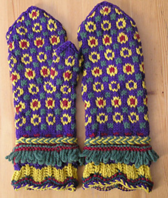 Ravelry Latvian Mittens pattern by Beth BrownReinsel