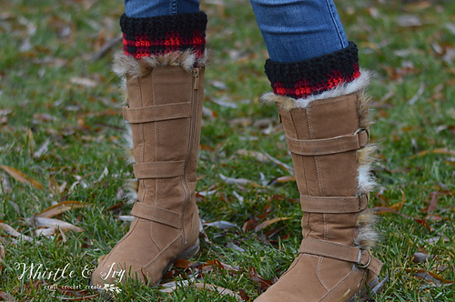 Plaid Boot Cuffs photo 3