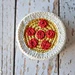 Pizza Coasters pattern 