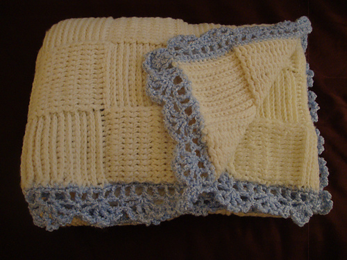 Basketweave Twists Blanket photo 4