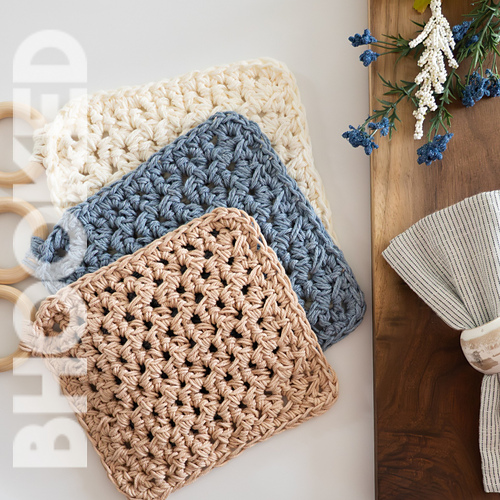 Quick Farmhouse Crochet Dishcloth photo 4