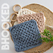 Quick Farmhouse Crochet Dishcloth pattern 