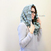 Facets Hooded Cowl pattern