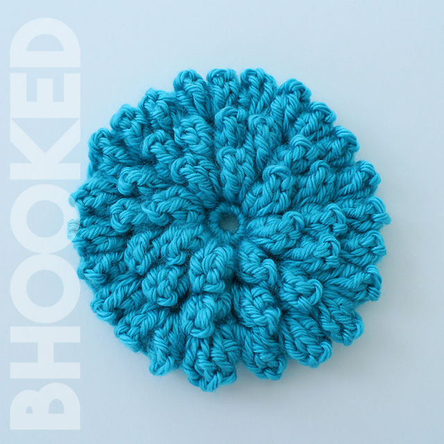 Ravelry Popcorn Stitch Flower pattern by B.Hooked Crochet & Knitting