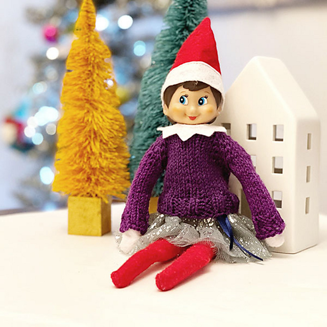 elf jumper knitting pattern