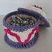 Birthday Cake Candy Dish pattern 