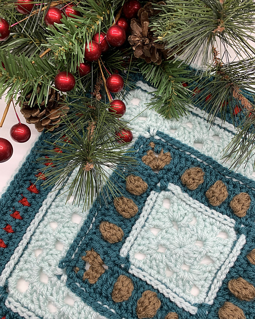 Chocolate Drops Granny Square