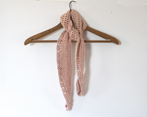 Crescent Skinny Scarf