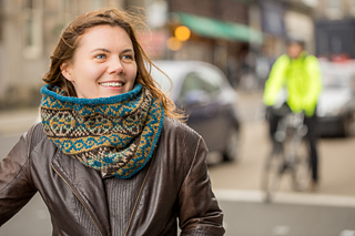 Easy Fair Isle Cowl - Ysolda