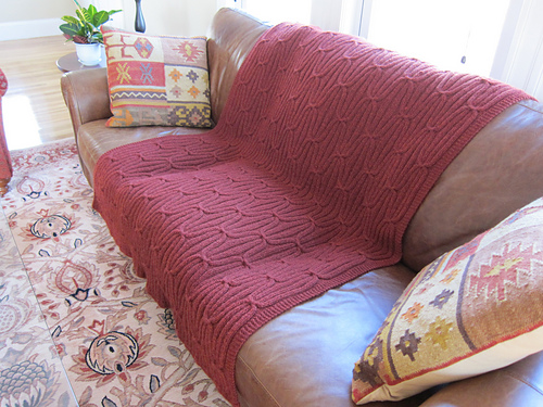 Quilt and Cable Blanket photo 6